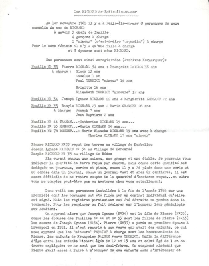Les Richard de Belle-Île-en-Mer