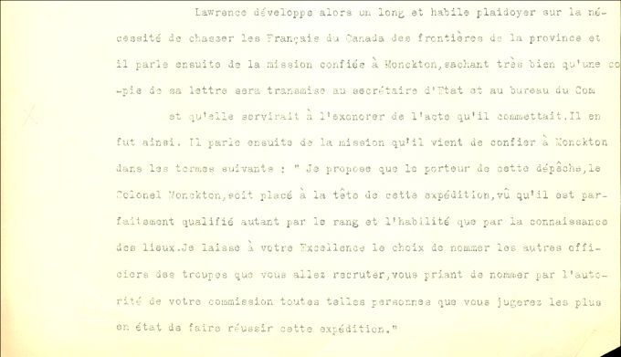 Correspondance entre Shirley et Lawrence