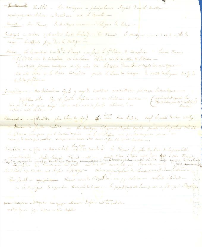 Les Acadiens à Bonaventure, Québec 