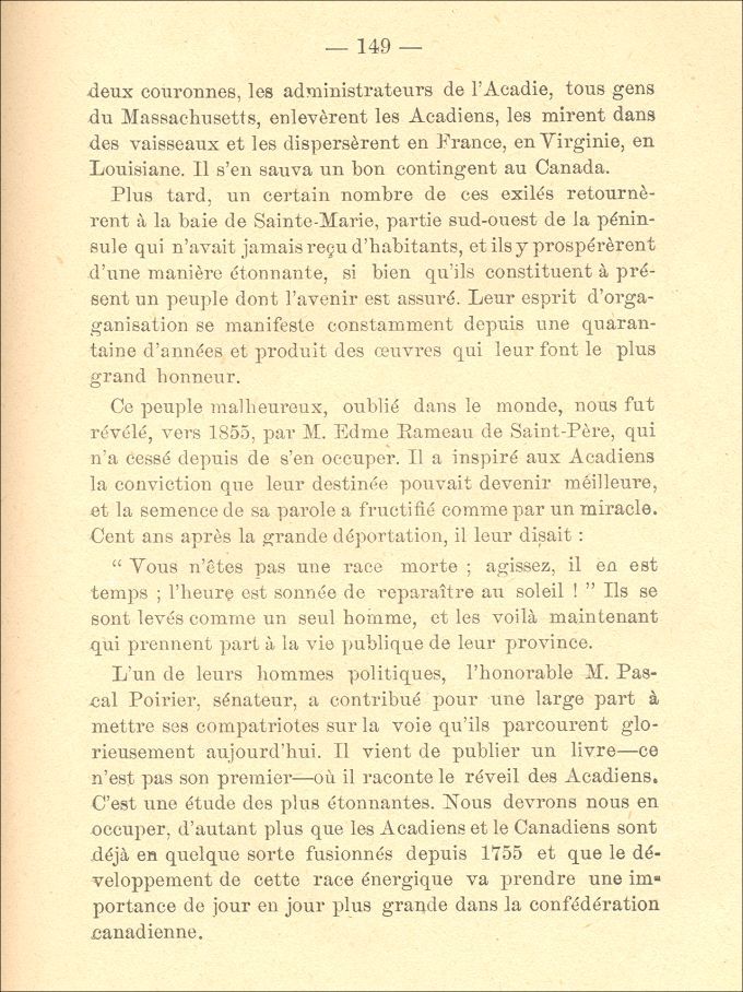 The Acadian National Song