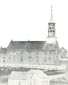 Saint-Thomas Church and rectory in Memramcook, N.B., before 1879