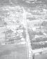 Aerial view of Main Street in Shédiac, N.B., in 1933